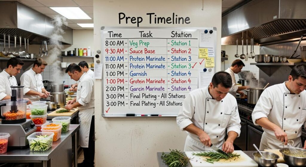 Prep Timeline
