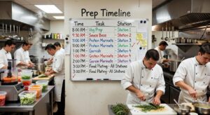 Prep Timeline